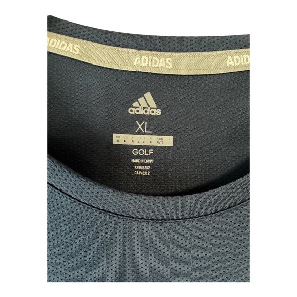 Adidas Golf Men’s XL Long Sleeve Performance Shirt – Navy Blue – Stretch Fit – M - Picture 3 of 5